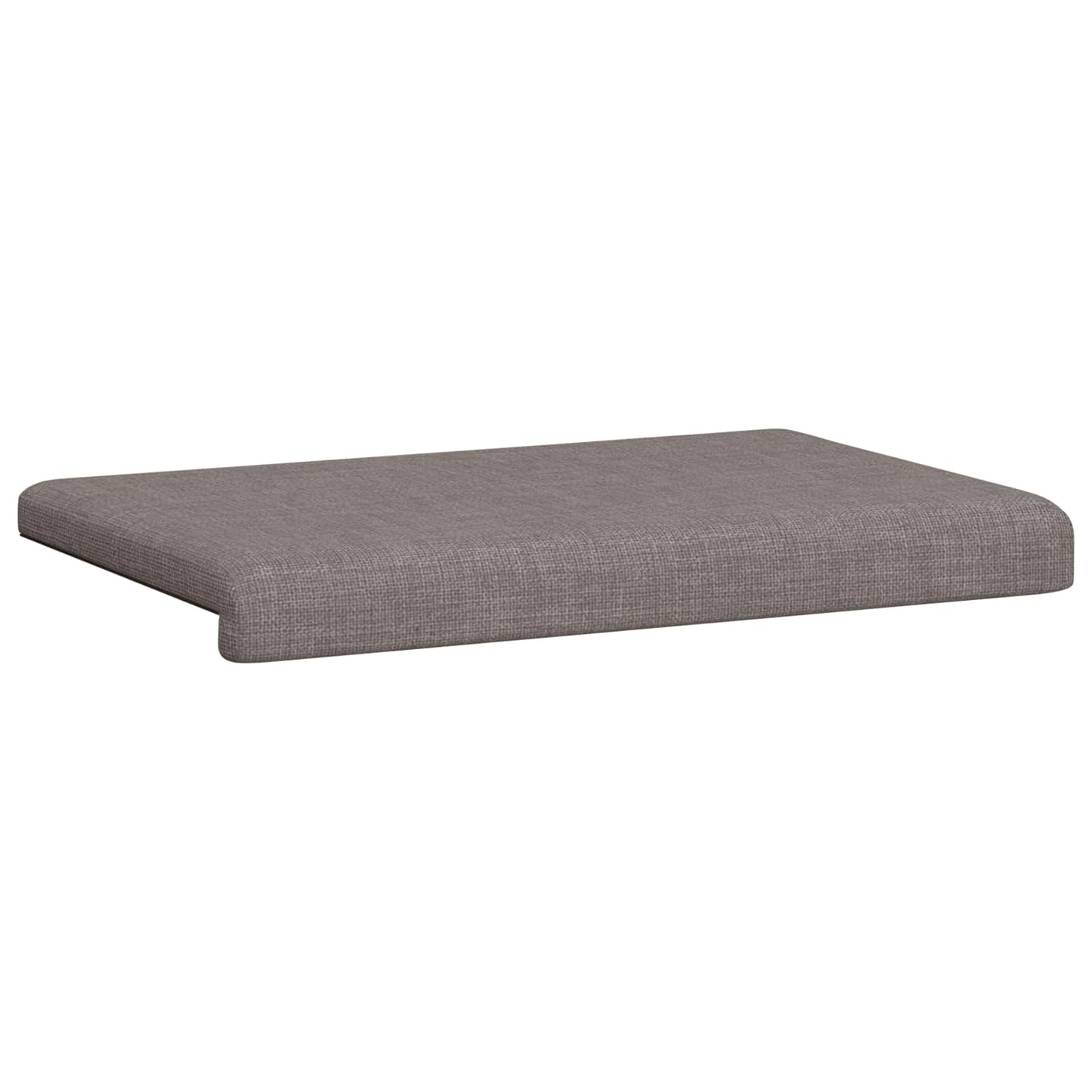 vidaXL Bench Cushion Fabric Taupe Depth 35 cm