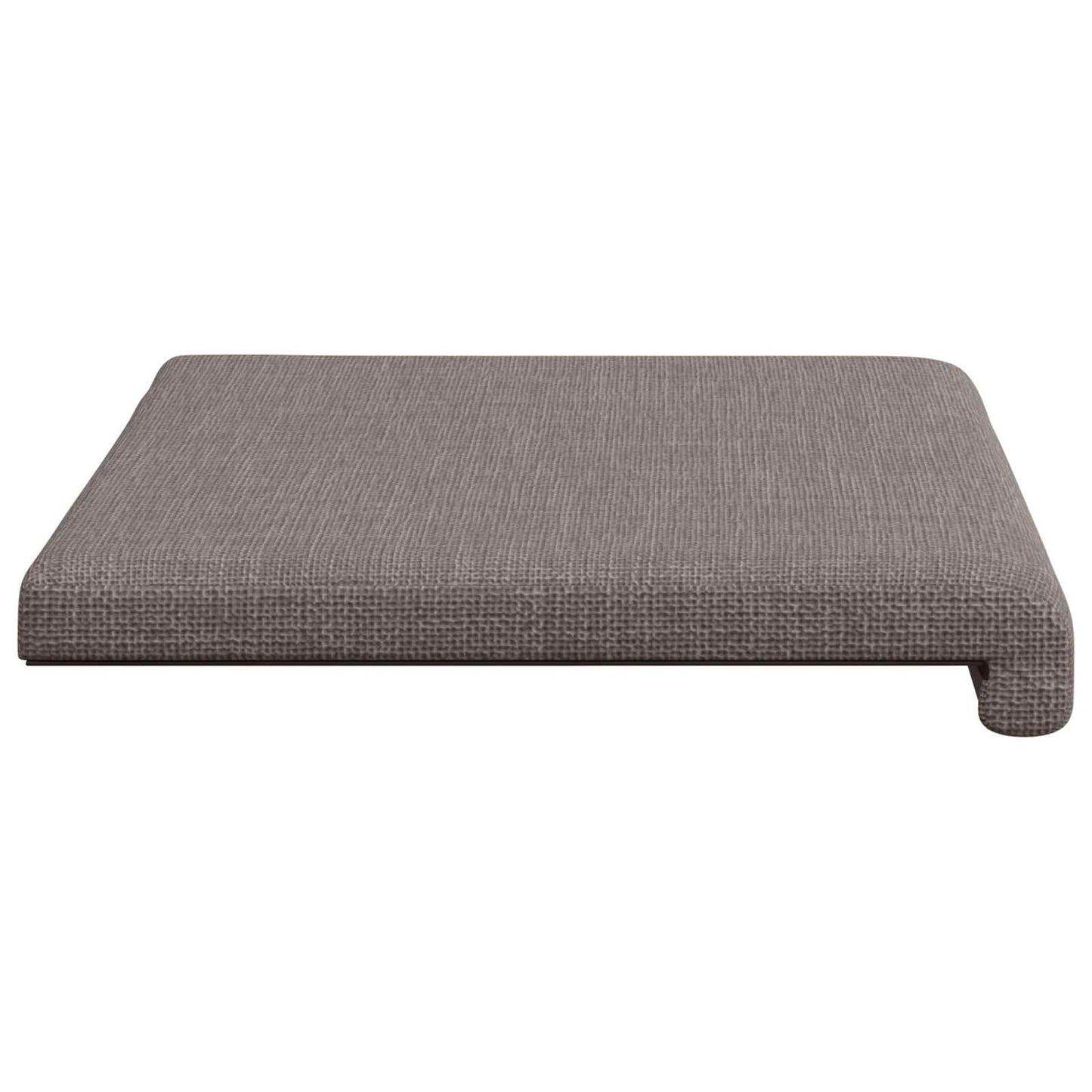 vidaXL Bench Cushion Fabric Taupe Depth 35 cm