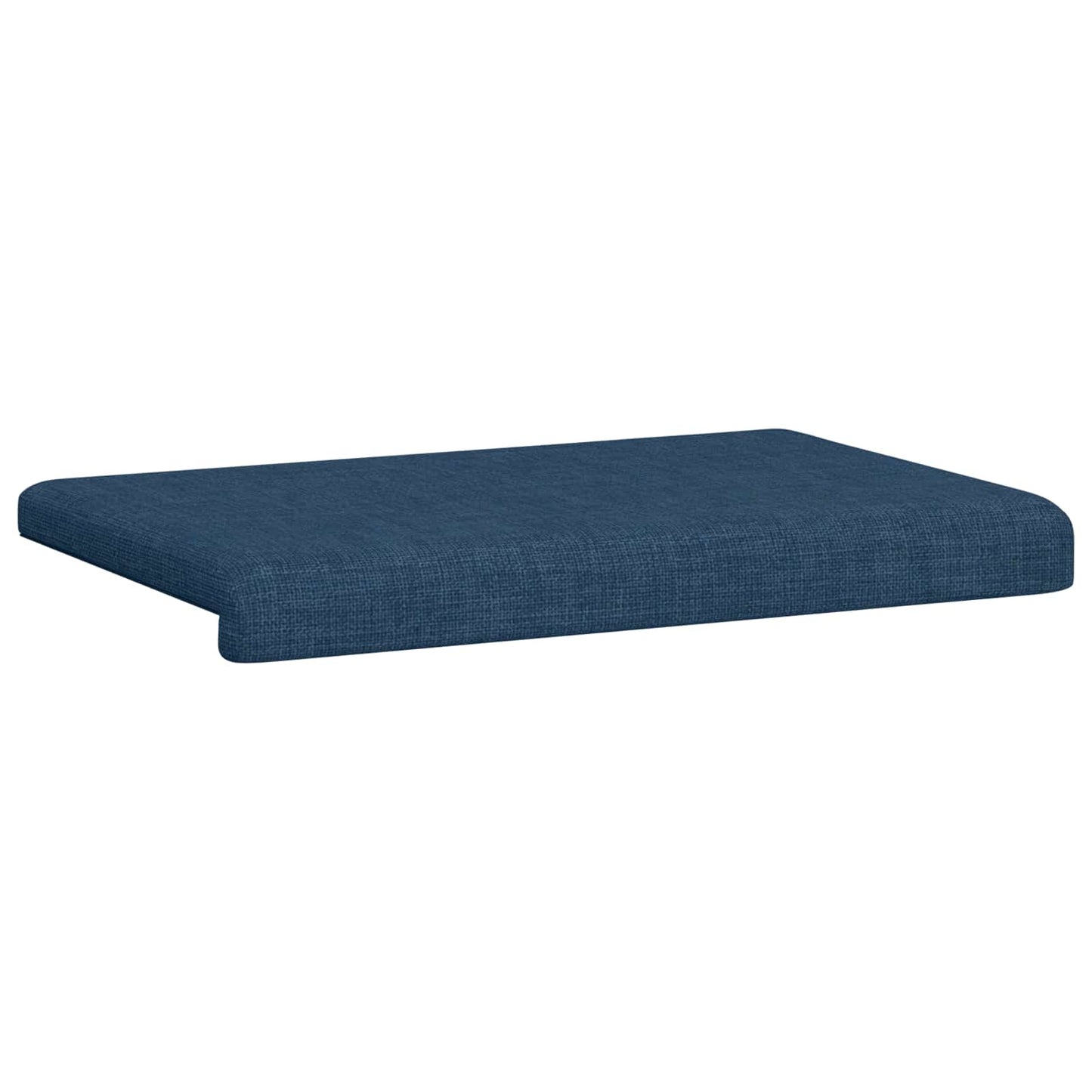 vidaXL Bench Cushion Fabric Blue Depth 35 cm