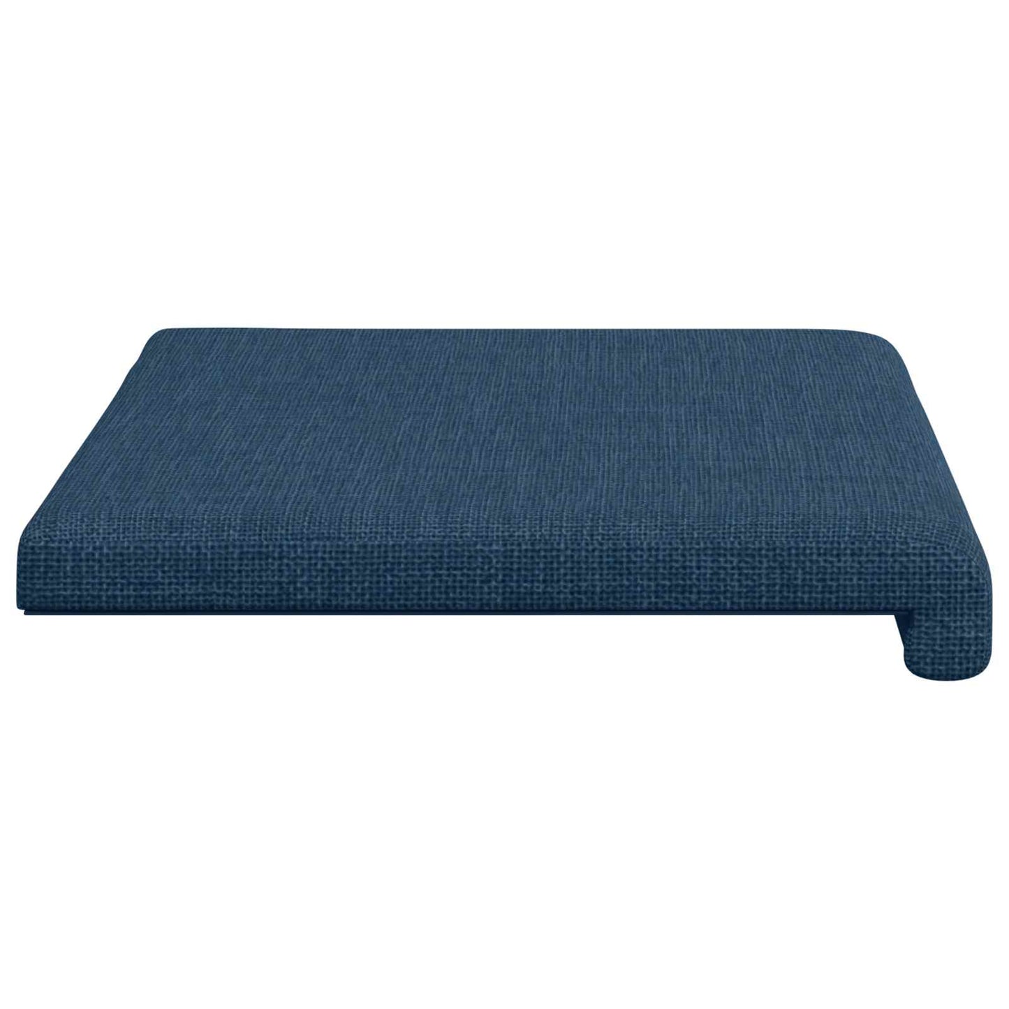 vidaXL Bench Cushion Fabric Blue Depth 35 cm