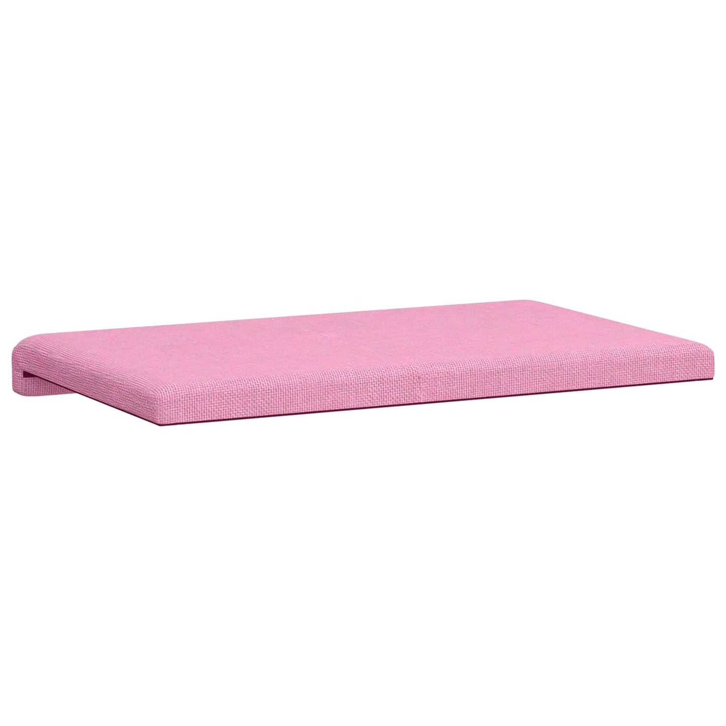 vidaXL Bench Cushion Fabric Pink Depth 35 cm