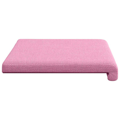 vidaXL Bench Cushion Fabric Pink Depth 35 cm