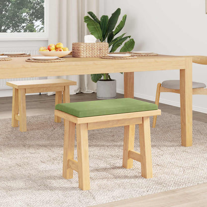 vidaXL Bench Cushion Velvet Light Green Depth 35 cm