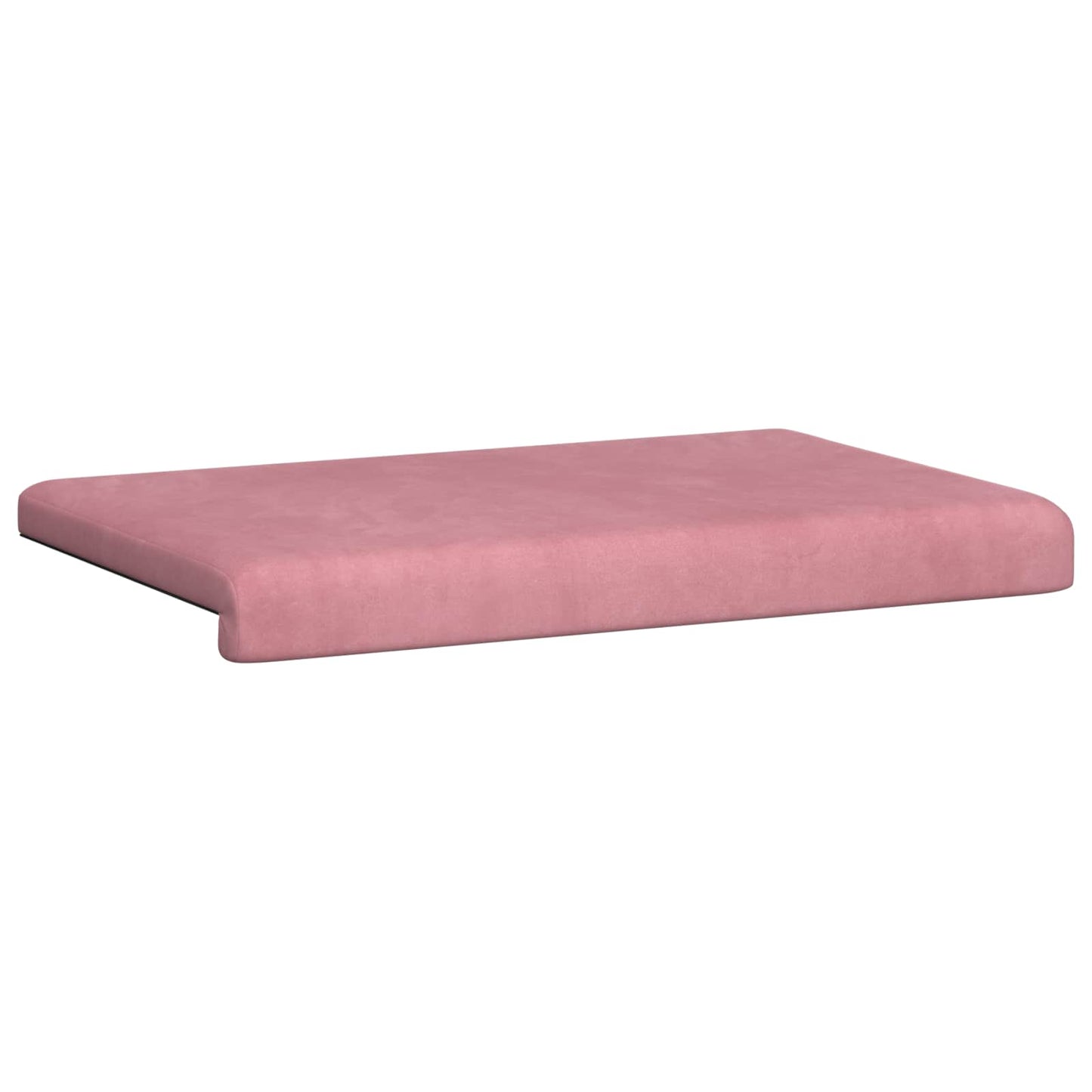 vidaXL Bench Cushion Velvet Pink Depth 35 cm
