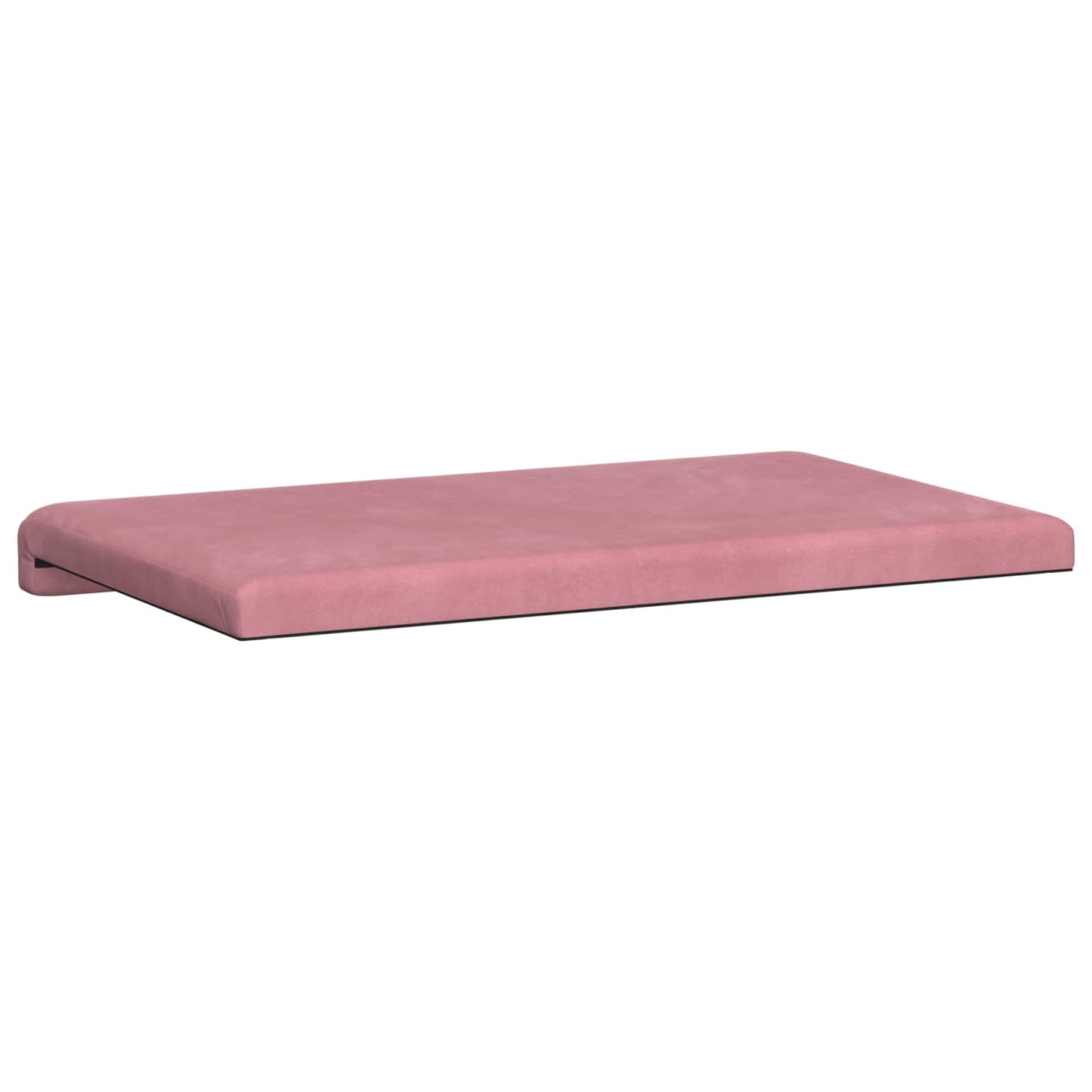 vidaXL Bench Cushion Velvet Pink Depth 35 cm