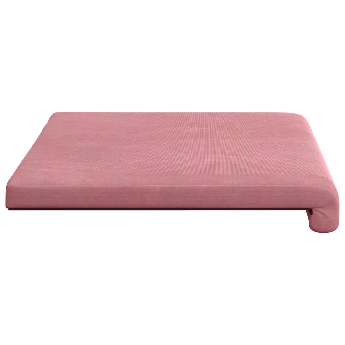 vidaXL Bench Cushion Velvet Pink Depth 35 cm