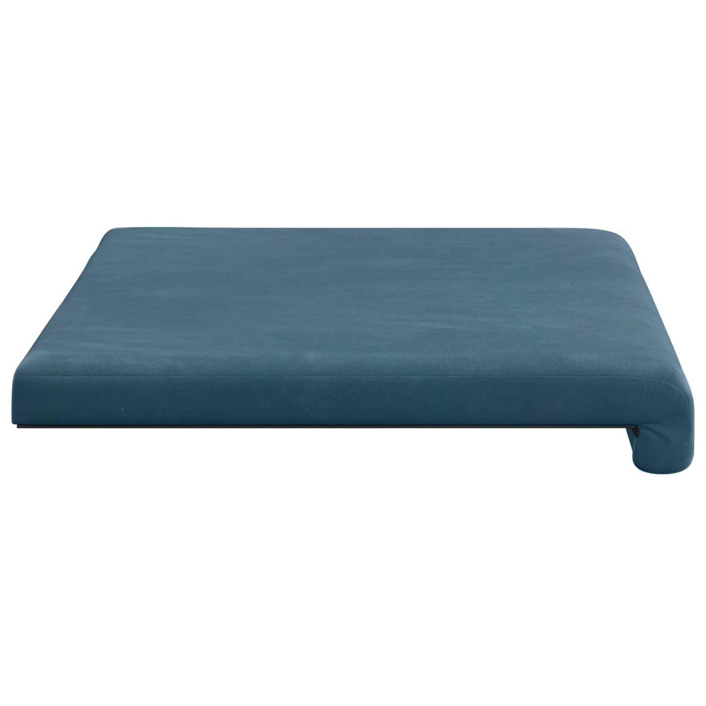 vidaXL Bench Cushion Velvet Blue Depth 35 cm