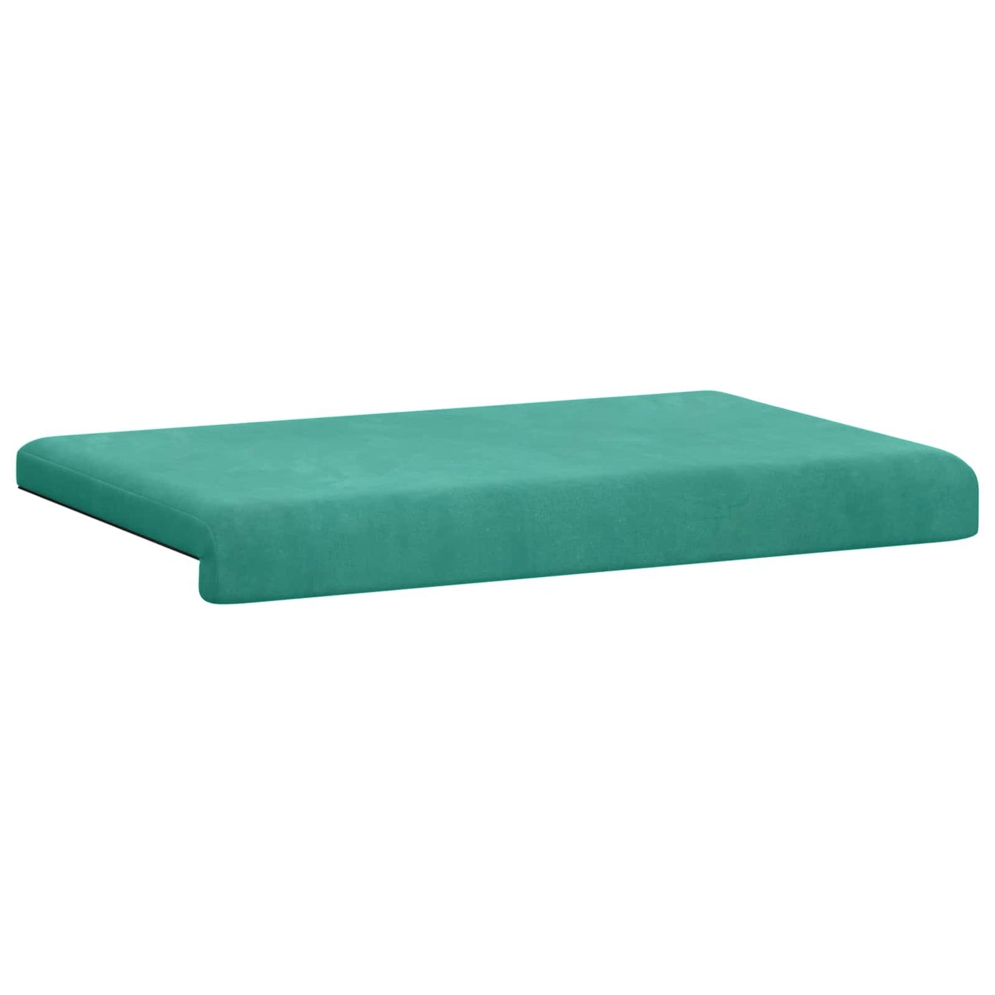 vidaXL Bench Cushion Velvet Turquoise Depth 35 cm