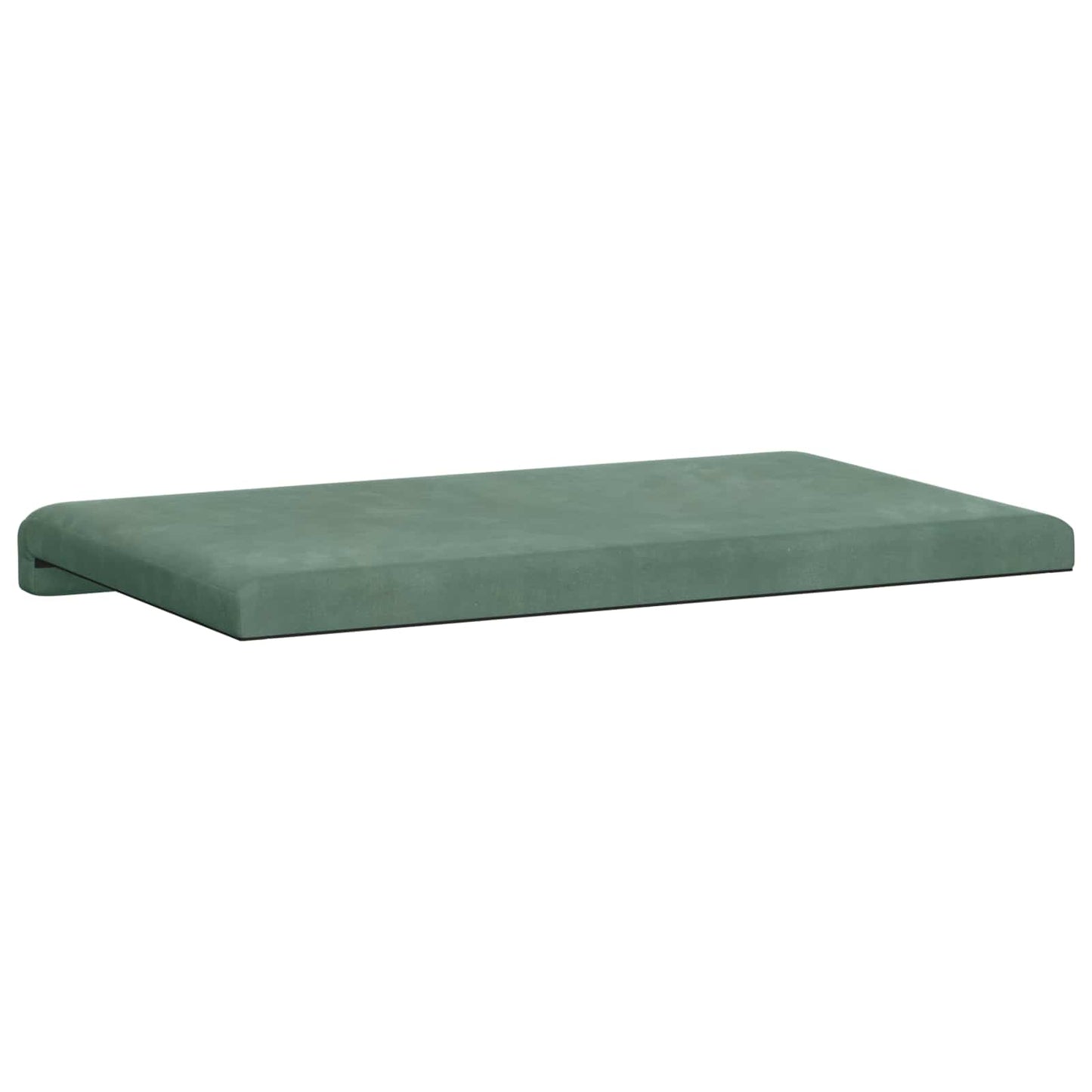 vidaXL Bench Cushion Velvet Sea Green Depth 35 cm