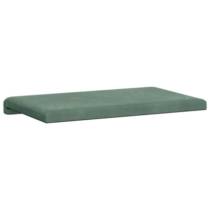 vidaXL Bench Cushion Velvet Sea Green Depth 35 cm