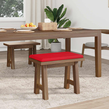 vidaXL Bench Cushion Faux Leather Red Depth 35 cm