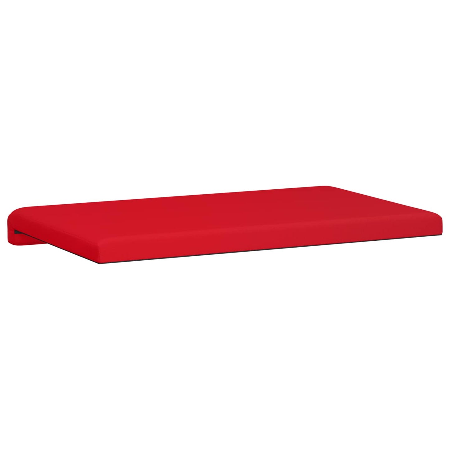 vidaXL Bench Cushion Faux Leather Red Depth 35 cm