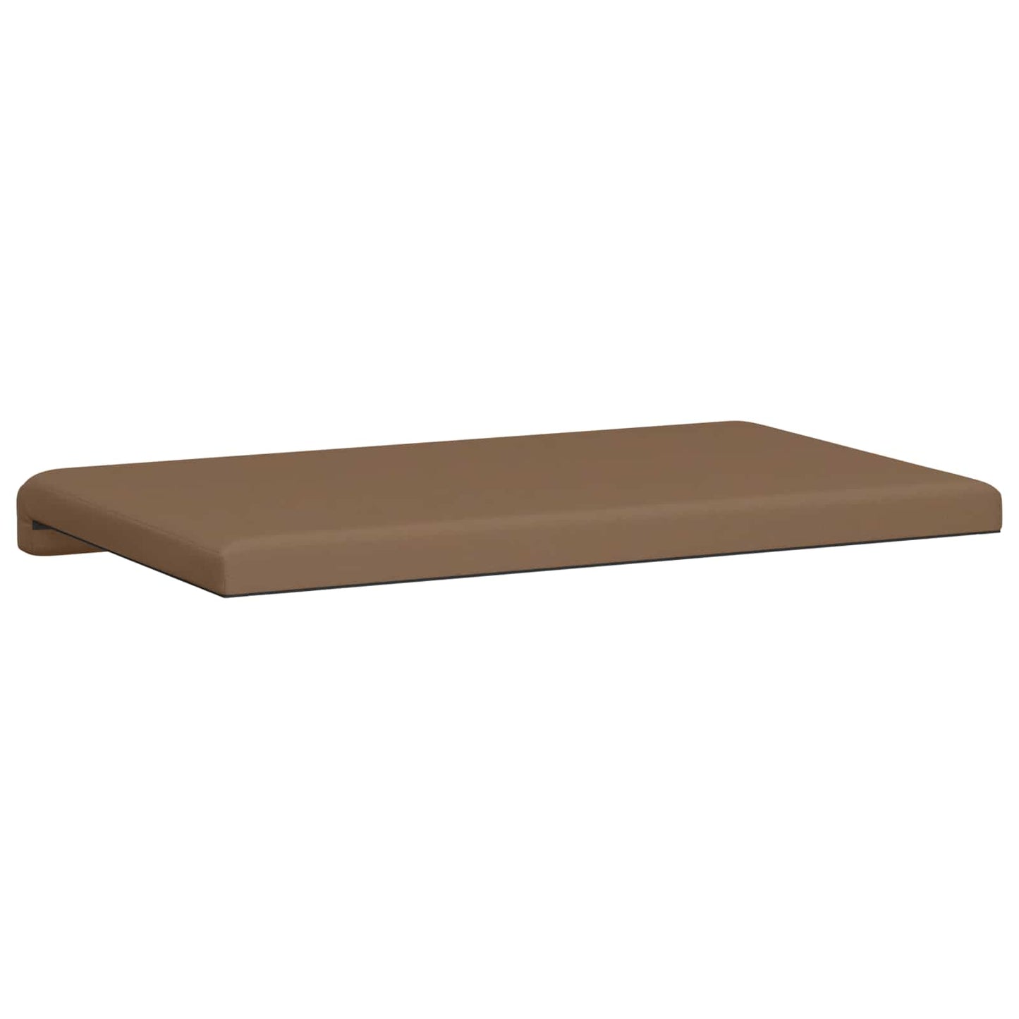 vidaXL Bench Cushion Faux Leather Cappuccino Depth 35 cm