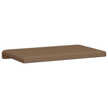 vidaXL Bench Cushion Faux Leather Cappuccino Depth 35 cm