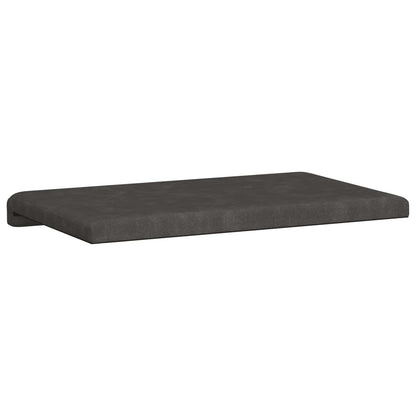 vidaXL Bench Cushion Faux Leather Black Depth 35 cm