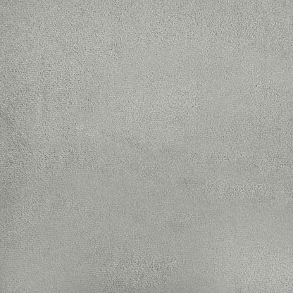 vidaXL Bench Cushion Microfiber Light Grey Depth 35 cm