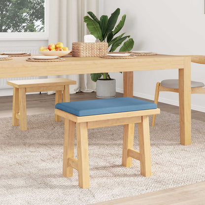 vidaXL Bench Cushion Corduroy Blue Depth 35 cm