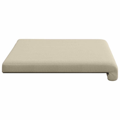 vidaXL Bench Cushion Textured Velvet Sand Depth 35 cm