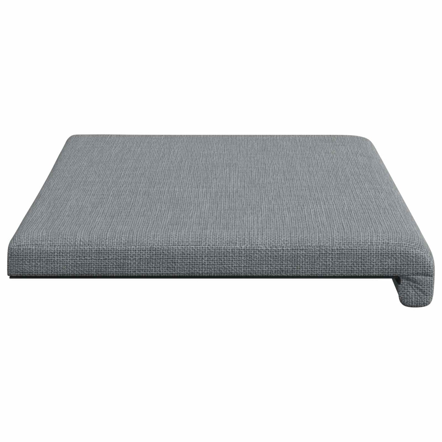 vidaXL Bench Cushion Fabric Light Grey Depth 35 cm