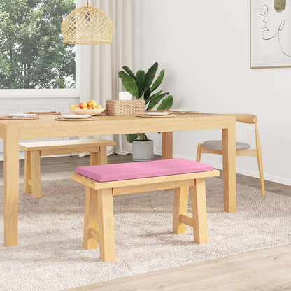 vidaXL Bench Cushion Fabric Pink Depth 35 cm
