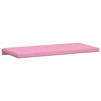 vidaXL Bench Cushion Fabric Pink Depth 35 cm