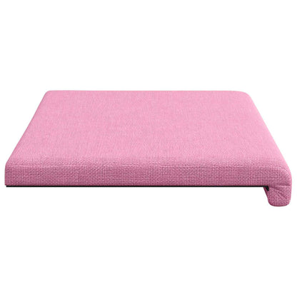 vidaXL Bench Cushion Fabric Pink Depth 35 cm