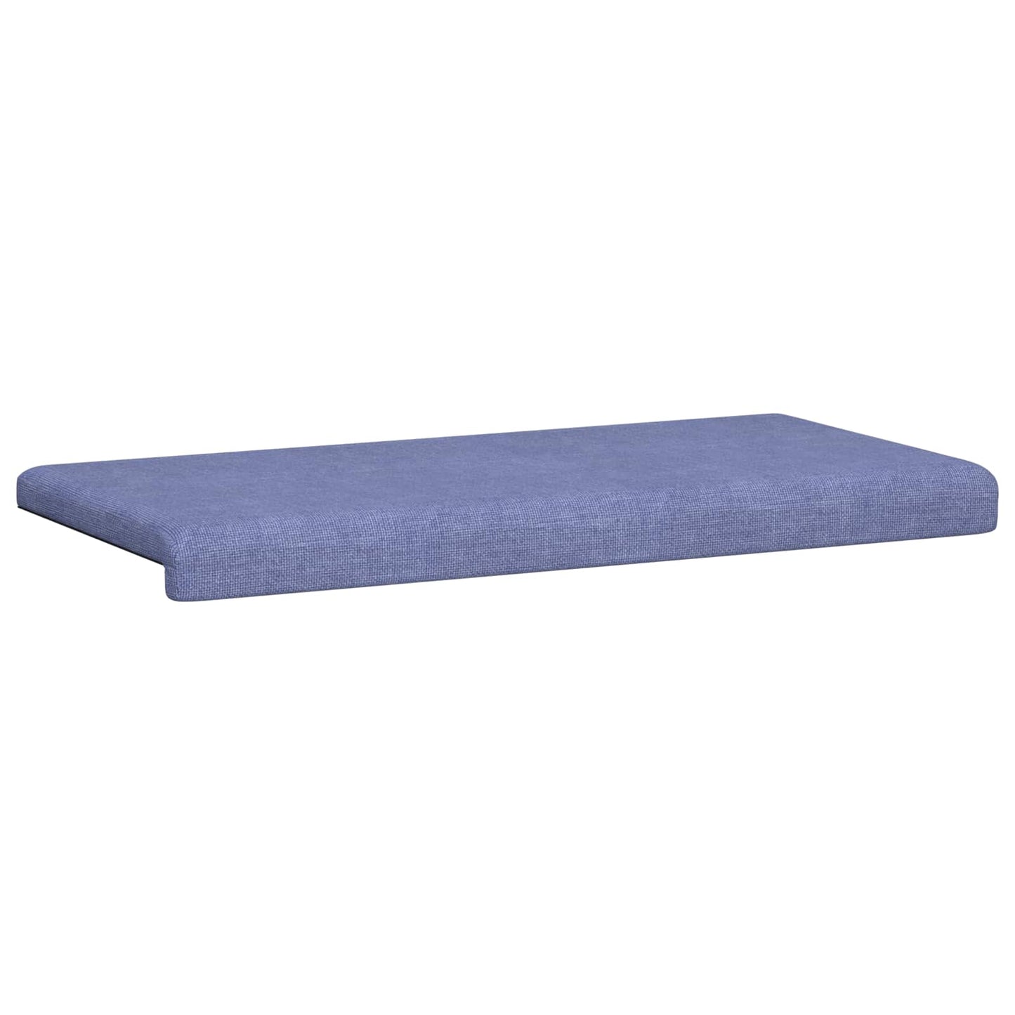 vidaXL Bench Cushion Fabric Jeans Blue Depth 35 cm