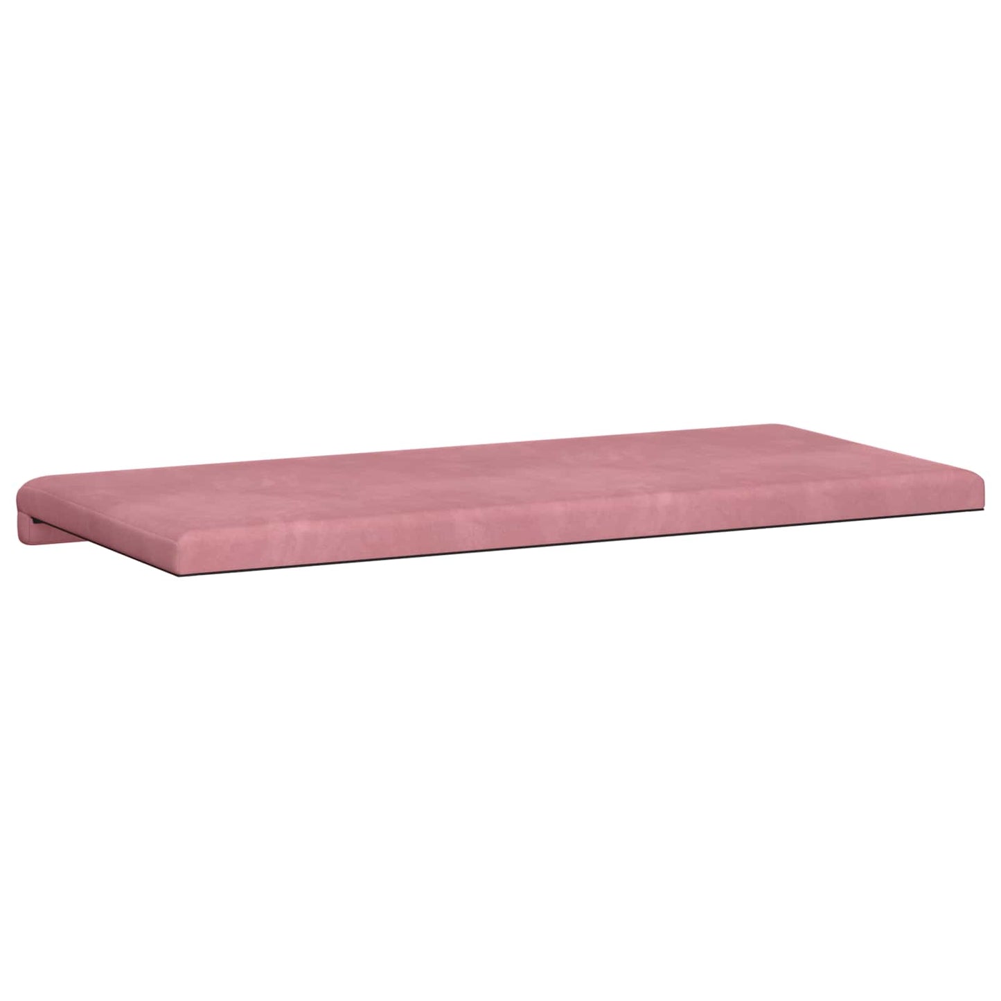 vidaXL Bench Cushion Velvet Pink Depth 35 cm