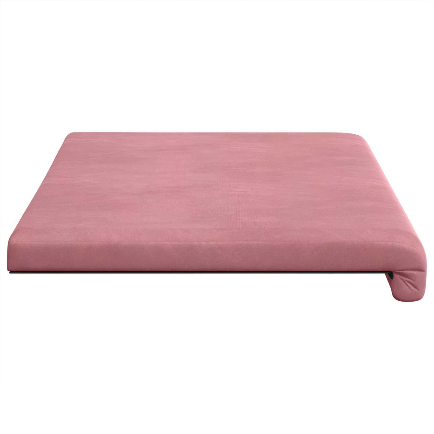 vidaXL Bench Cushion Velvet Pink Depth 35 cm