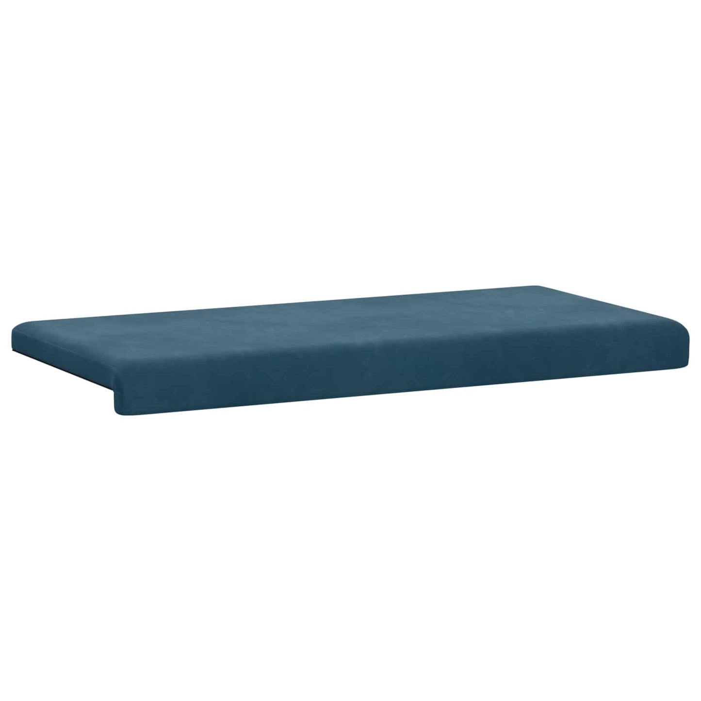 vidaXL Bench Cushion Velvet Blue Depth 35 cm