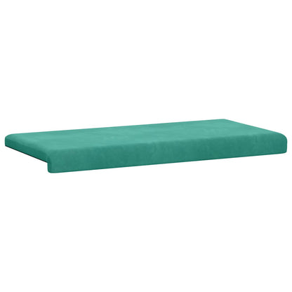 vidaXL Bench Cushion Velvet Turquoise Depth 35 cm