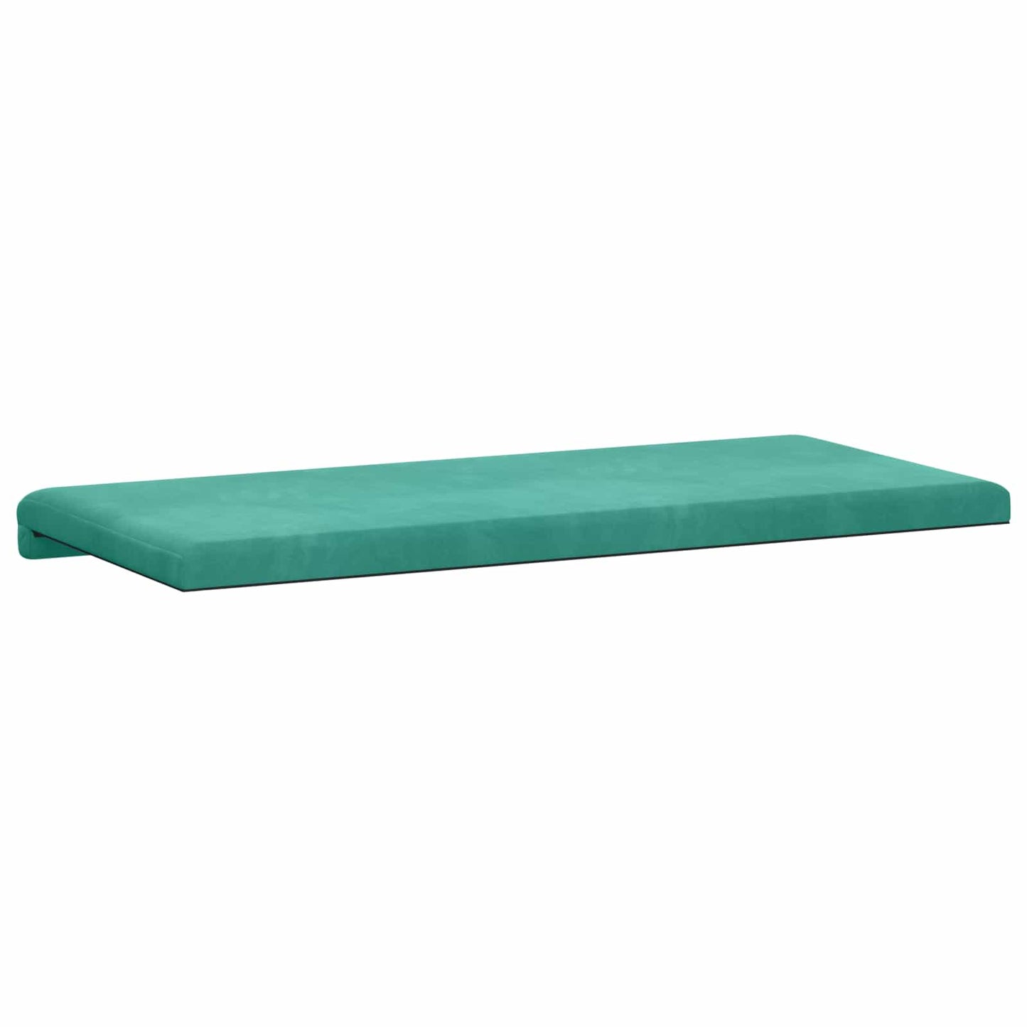 vidaXL Bench Cushion Velvet Turquoise Depth 35 cm