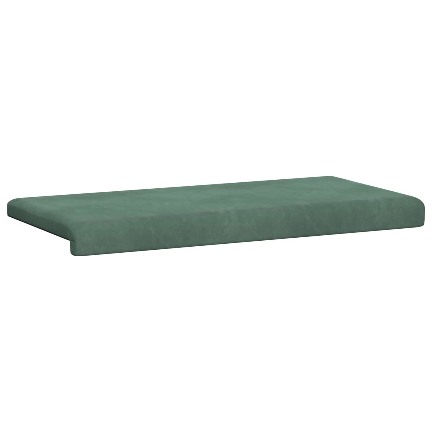 vidaXL Bench Cushion Velvet Sea Green Depth 35 cm