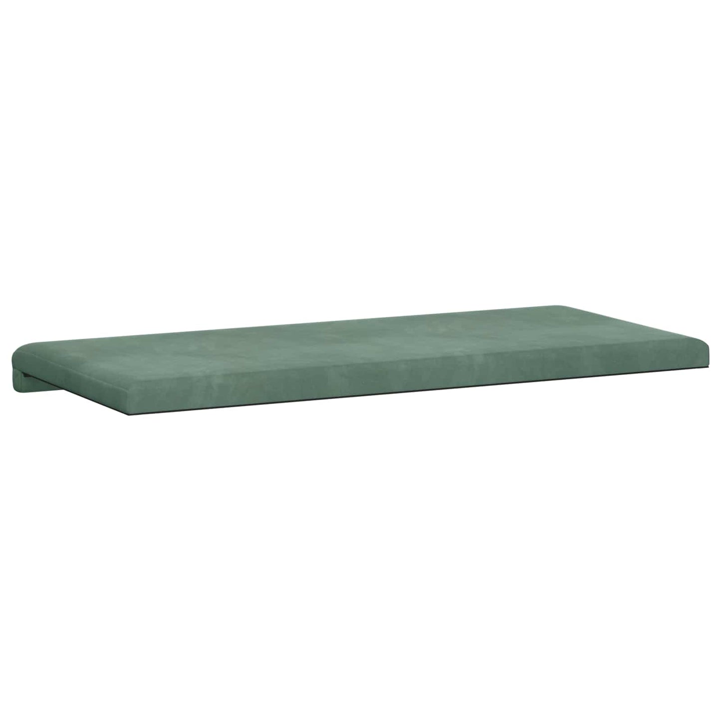 vidaXL Bench Cushion Velvet Sea Green Depth 35 cm