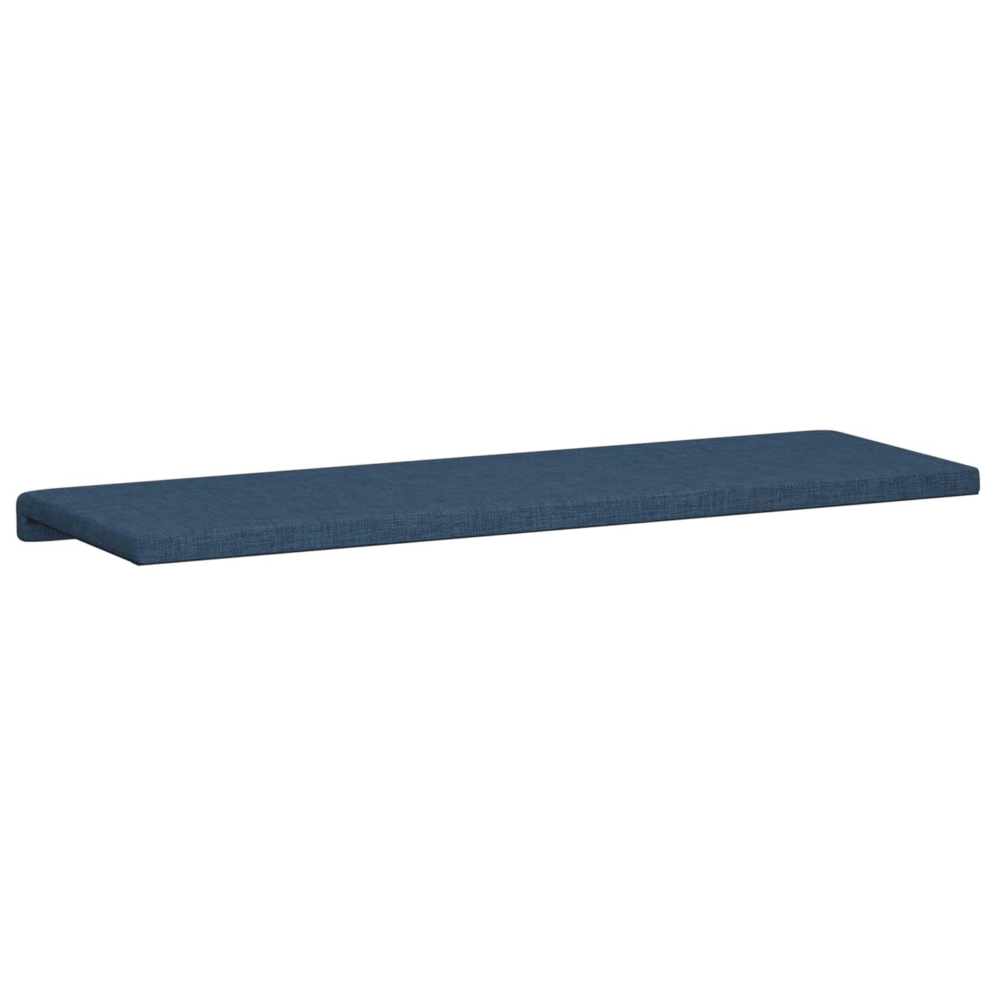 vidaXL Bench Cushion Fabric Blue Depth 35 cm
