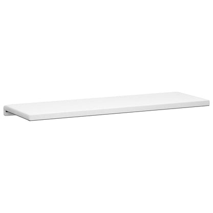vidaXL Bench Cushion Fabric White Depth 35 cm