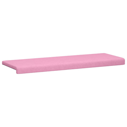 vidaXL Bench Cushion Fabric Pink Depth 35 cm