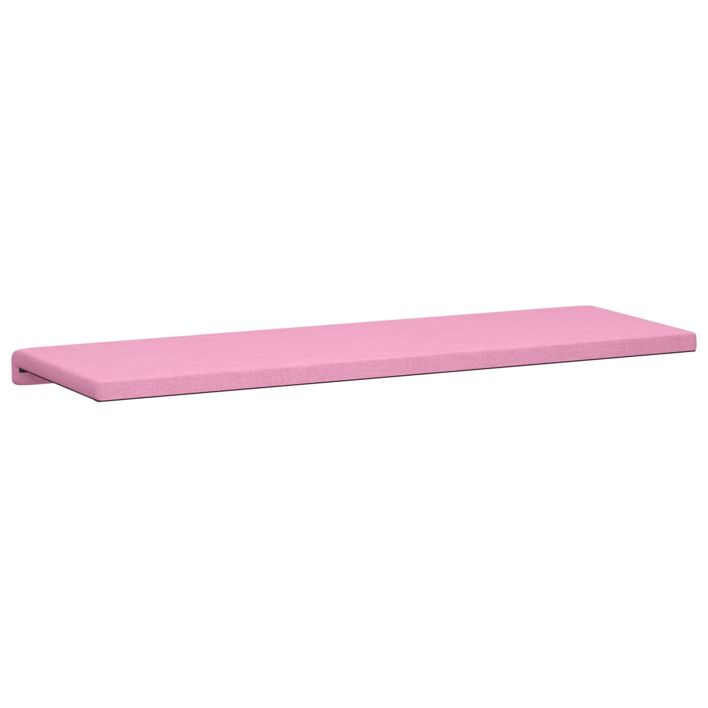 vidaXL Bench Cushion Fabric Pink Depth 35 cm