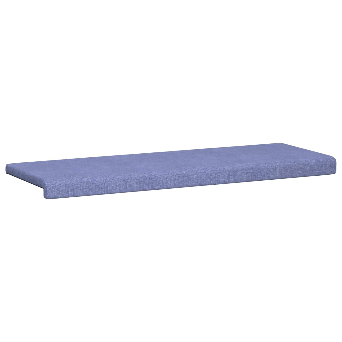 vidaXL Bench Cushion Fabric Jeans Blue Depth 35 cm
