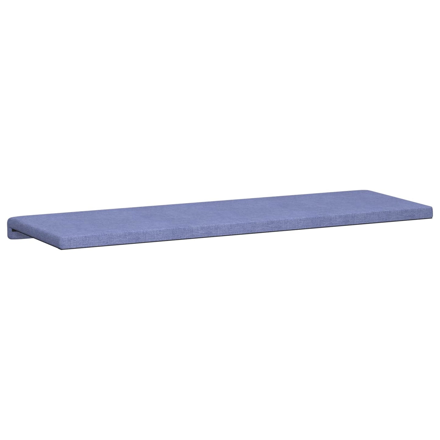 vidaXL Bench Cushion Fabric Jeans Blue Depth 35 cm