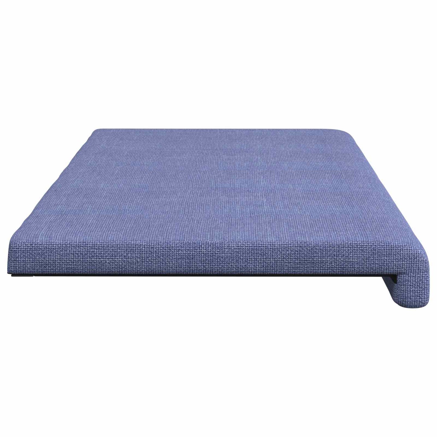 vidaXL Bench Cushion Fabric Jeans Blue Depth 35 cm