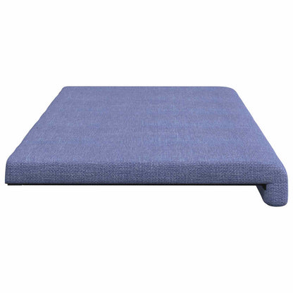 vidaXL Bench Cushion Fabric Jeans Blue Depth 35 cm