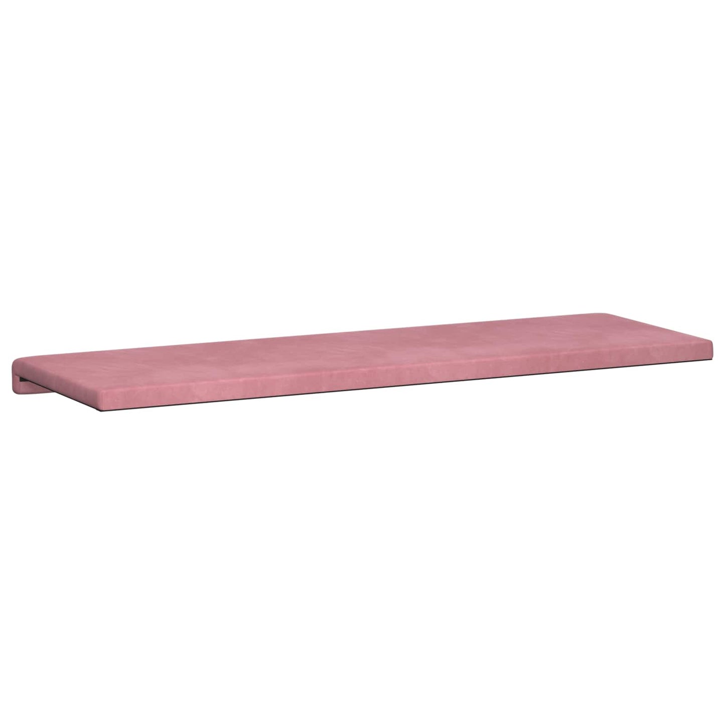 vidaXL Bench Cushion Velvet Pink Depth 35 cm