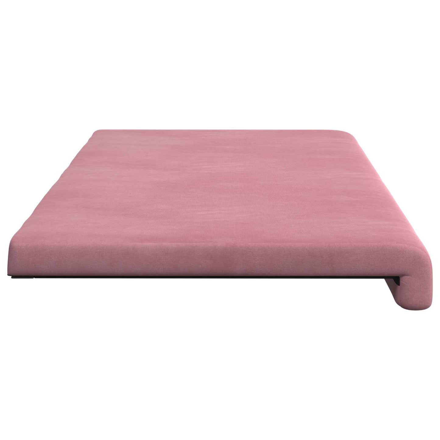 vidaXL Bench Cushion Velvet Pink Depth 35 cm