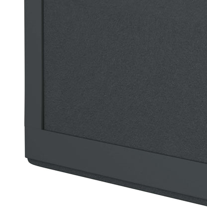 vidaXL Bench Cushion Velvet Blue Depth 35 cm
