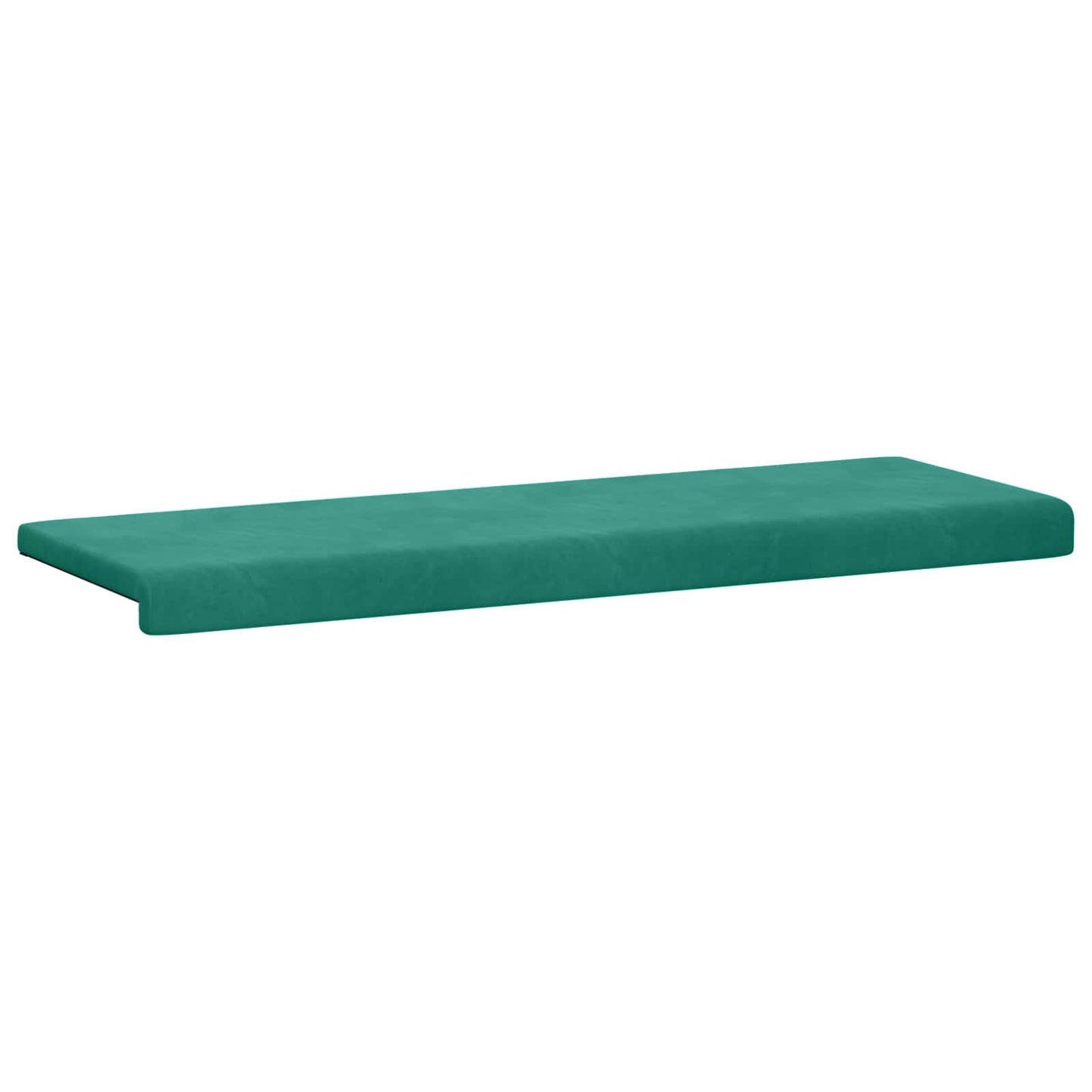 vidaXL Bench Cushion Velvet Turquoise Depth 35 cm
