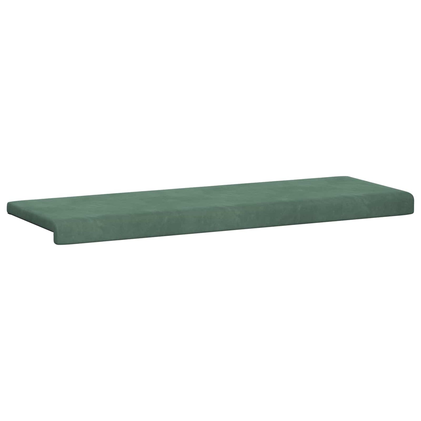 vidaXL Bench Cushion Velvet Sea Green Depth 35 cm