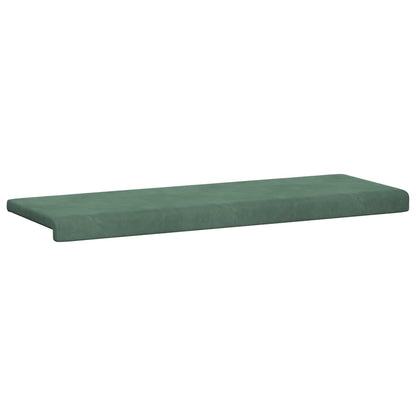 vidaXL Bench Cushion Velvet Sea Green Depth 35 cm
