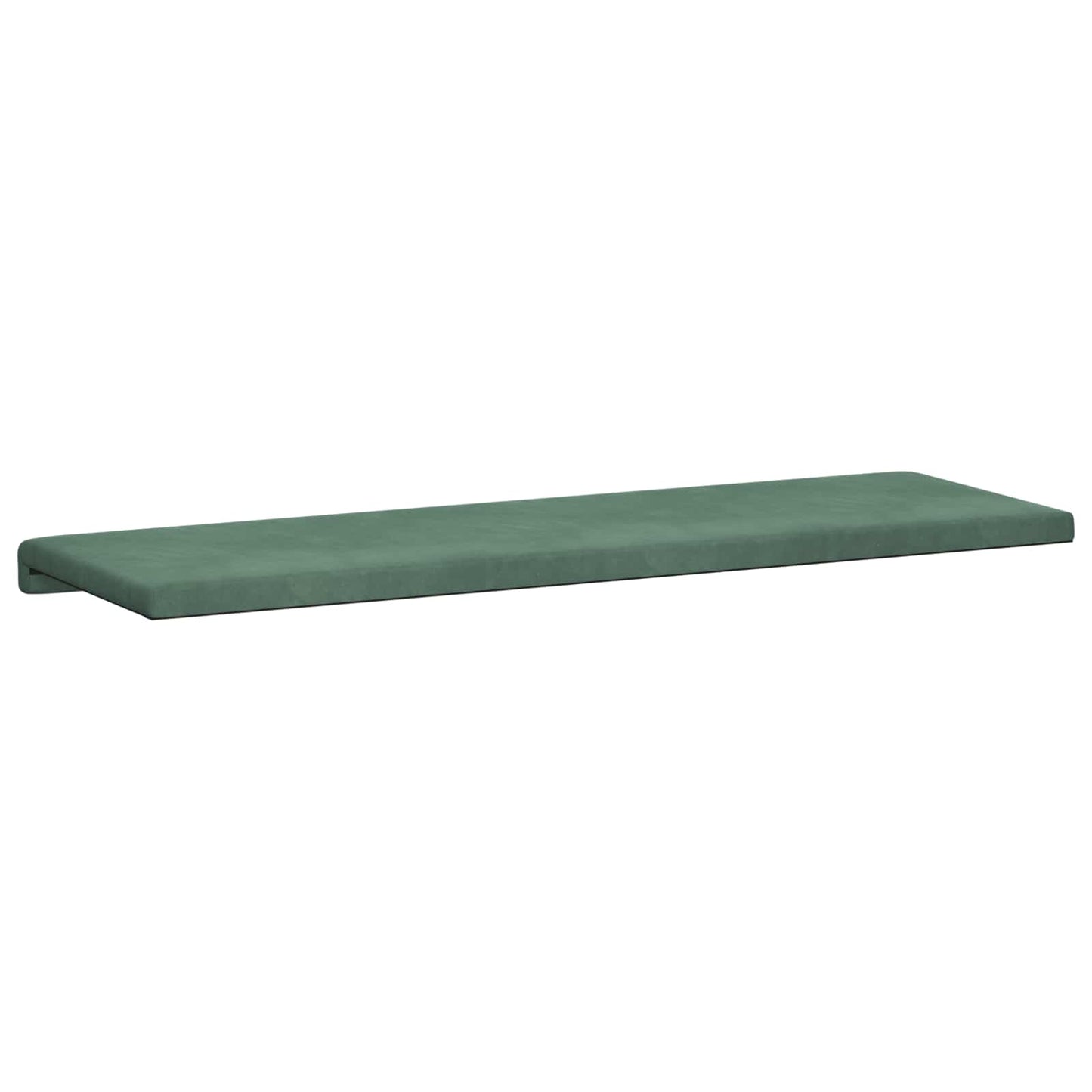 vidaXL Bench Cushion Velvet Sea Green Depth 35 cm