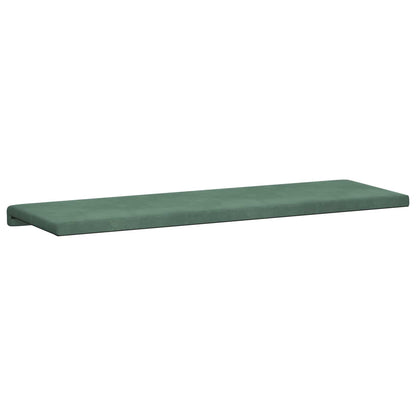 vidaXL Bench Cushion Velvet Sea Green Depth 35 cm
